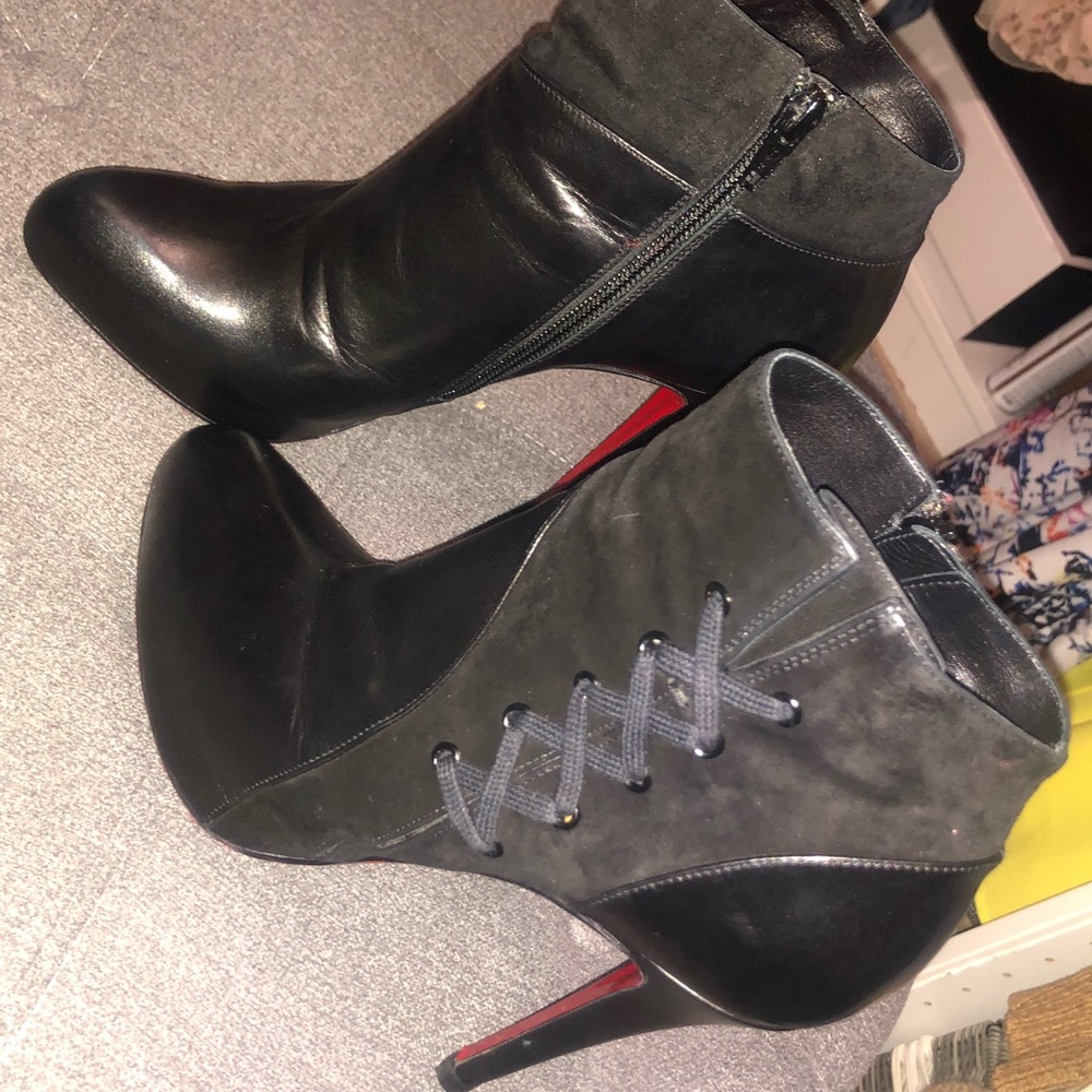 LOUBOUTIN BOOTIES!!! ( WITH BOX AND DUST BAGS)